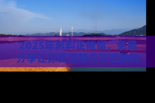 2025年黑料正能量,免费分享让你更清楚永不迷路的真相!