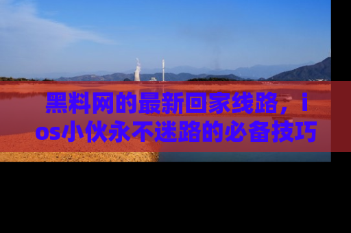 黑料网的最新回家线路，ios小伙永不迷路的必备技巧！