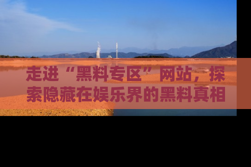走进“黑料专区”网站，探索隐藏在娱乐界的黑料真相