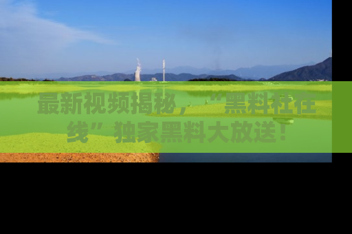 最新视频揭秘，“黑料社在线”独家黑料大放送！